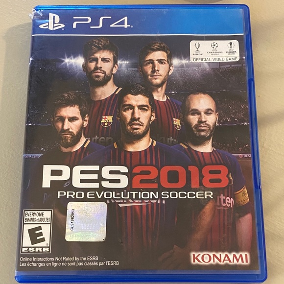 PS4 PEA 2018 pro evolution soccer - Picture 1 of 1